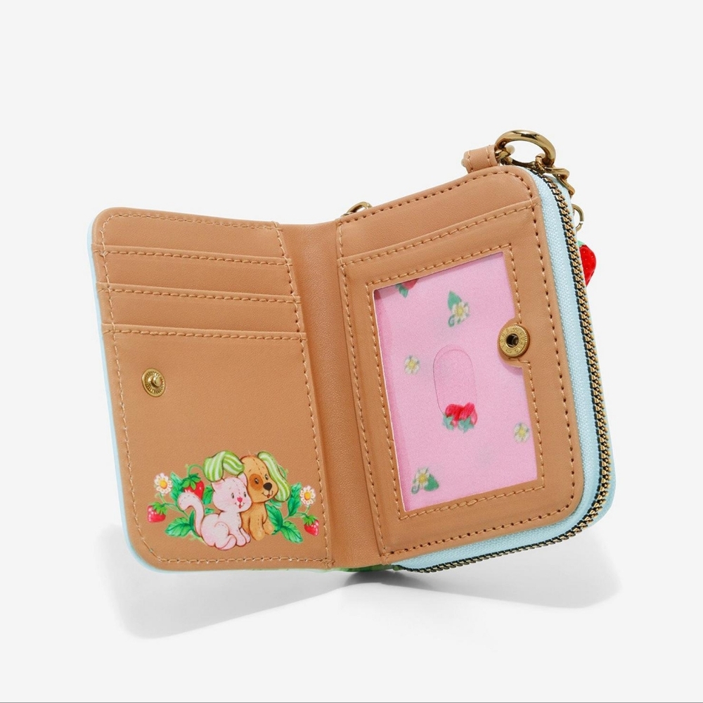 NEW Strawberry Shortcake Characters Mini Zipper Wallet - Picture 7 of 9